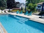 Beach Retreat steps from Lake MI | Pool | Hot Tub