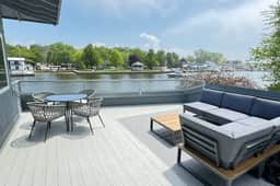 Luxury Riverside Home near Oval Beach w/ Boat Dock
