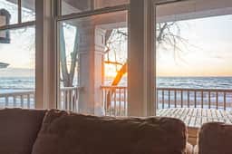 Spacious Beachfront Home in Macatawa Park