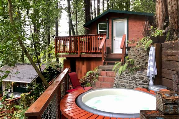 Hillside Retreat in the Redwoods | Hot Tub - Image 1