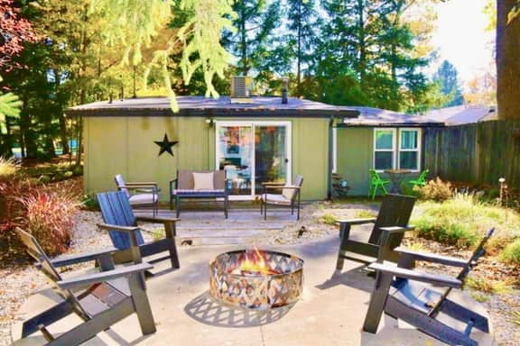 Stylish Douglas Retreat - Steps from Dunes Resort!